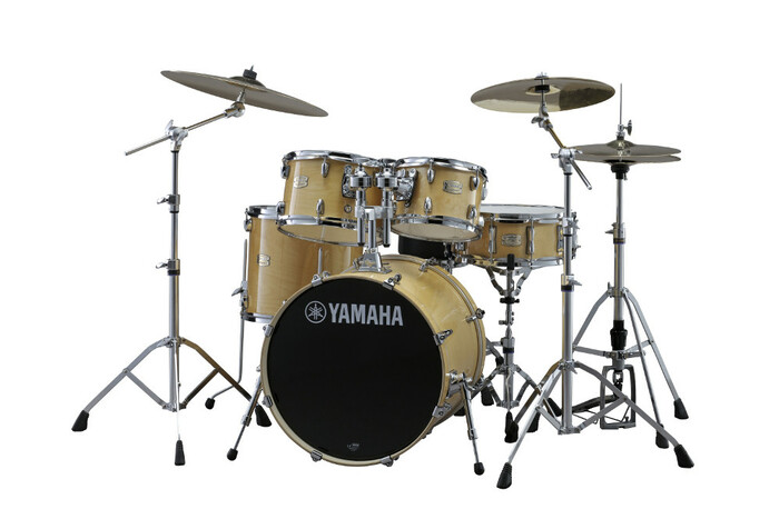 Yamaha Stage Custom Birch 5-Piece Drum Set - 22" Kick 10" And 12" Toms, 14" Floor Tom, 22" Kick, 14" Snare With HW-680W Hardware Pack