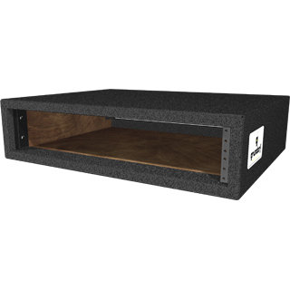 Grundorf RS-02S 2RU, 15.5" Deep Carpet Series Rack Shell