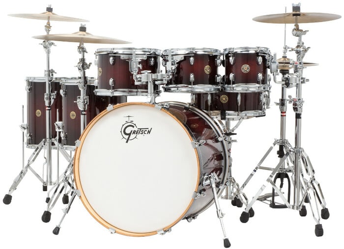 Gretsch Drums CM1-E826P Catalina Maple 7 Piece Shell Pack With 8", 10", 12", 14", 16" Toms, 18"x22" Bass Drum, 6"x14" Snare