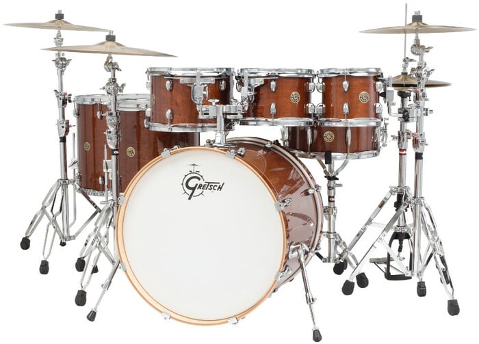Gretsch Drums CM1-E826P Catalina Maple 7 Piece Shell Pack With 8", 10", 12", 14", 16" Toms, 18"x22" Bass Drum, 6"x14" Snare