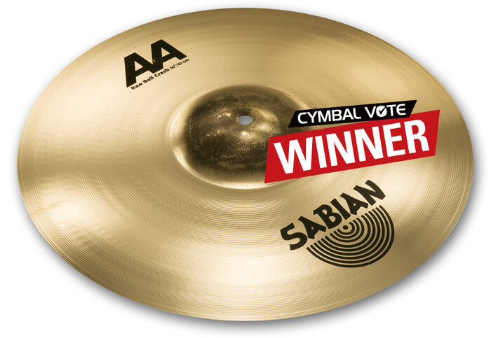 Sabian 2160772B 16" AA Raw Bell Crash In Brillant Finish