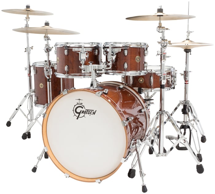 Gretsch Drums CM1-E605 Catalina Maple 5 Piece Shell Pack With 10", 12", 14" Toms, 16"x20" Bass Drum, 5.5"x14" Snare Drum