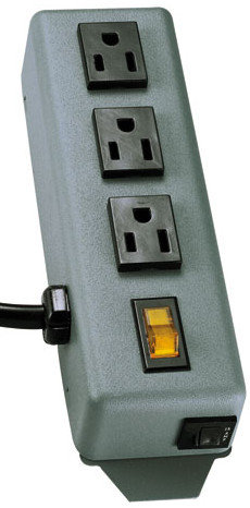 Tripp Lite 3SP 3-Outlet Industrial Power Strip With 6' Cord