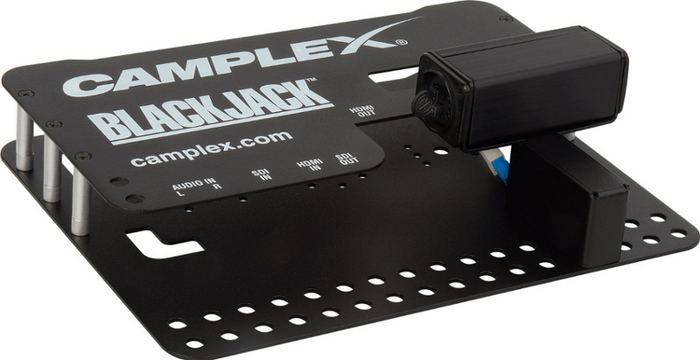 Camplex BLACKJACK-1 Camera Mount Neutrik OpticalCON Interface For Blackmagic ATEM Camera Converter