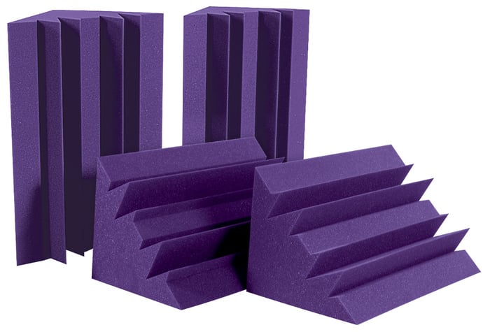 Auralex LENPUR-HP LENRD Bass Trap 4-pack In Purple