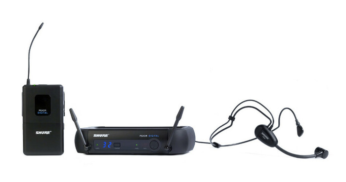 Shure PGXD14/PGA31-X8 PGX-D Series Single-Channel Digital Wireless Mic System With PGA31 Headset