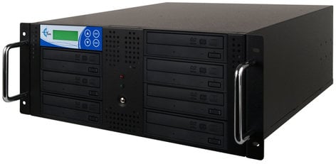 EZ Dupe RK7TDVDB 7-Target Studio Rackmount CD/DVD Duplicator