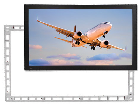 Draper 383485 90" X 120" StageScreen Matt White Portable Projection Screen