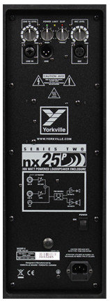 Yorkville NX25P-2 12" Powered Loudspeaker, 200W