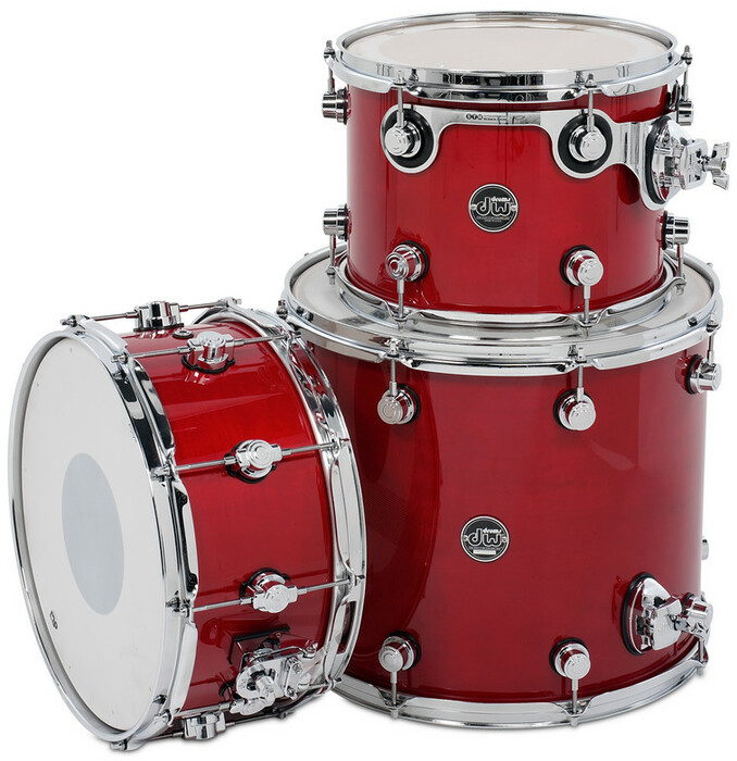 DW DRPLTMPK03 Performance Series HVX Tom/Snare Pack 3: 9x12", 14x16" Toms, 6.5"x14" Snare Drum