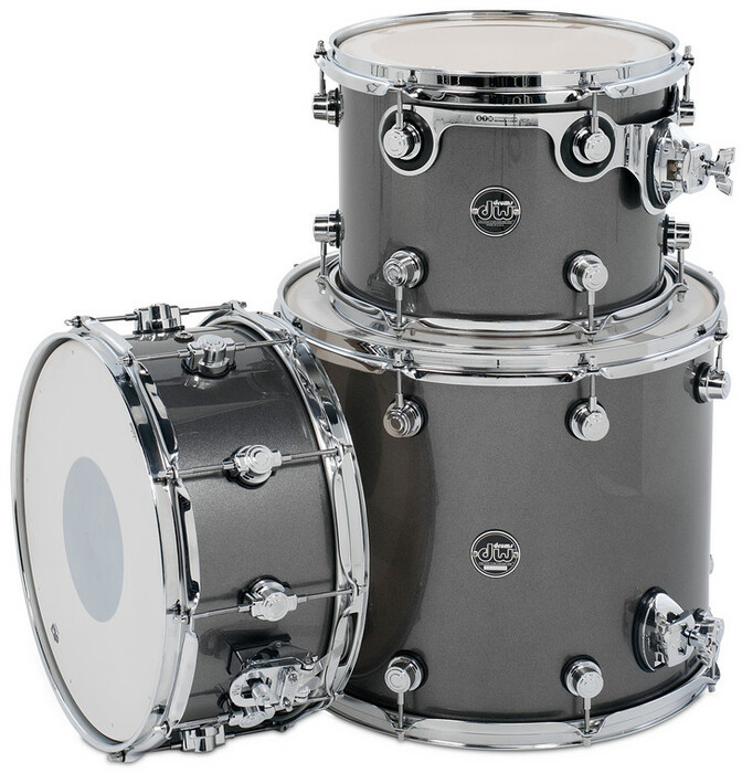 DW DRPLTMPK03 Performance Series HVX Tom/Snare Pack 3: 9x12", 14x16" Toms, 6.5"x14" Snare Drum