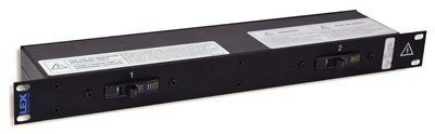 Lex PRM1TNTN-8CA Rack Mount Power Distribution, (2) Powercon Inlets And (8) 5-15 Receptacles