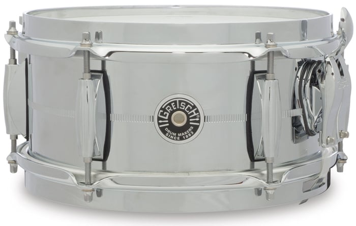 Gretsch Drums GB4161S 5" X 10" Brooklyn Series Chrome Over Steel Snare Drum