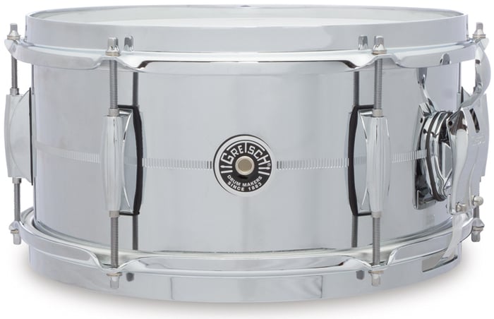 Gretsch Drums GB4162S 6" X 12" Brooklyn Series Chrome Over Steel Snare Drum