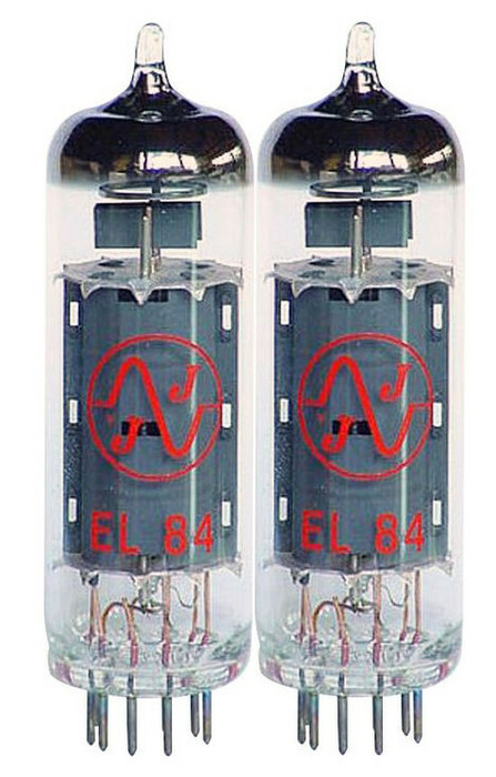 JJ Electronics EL84MJJ Pair Of EL84 Power Vacuum Tubes