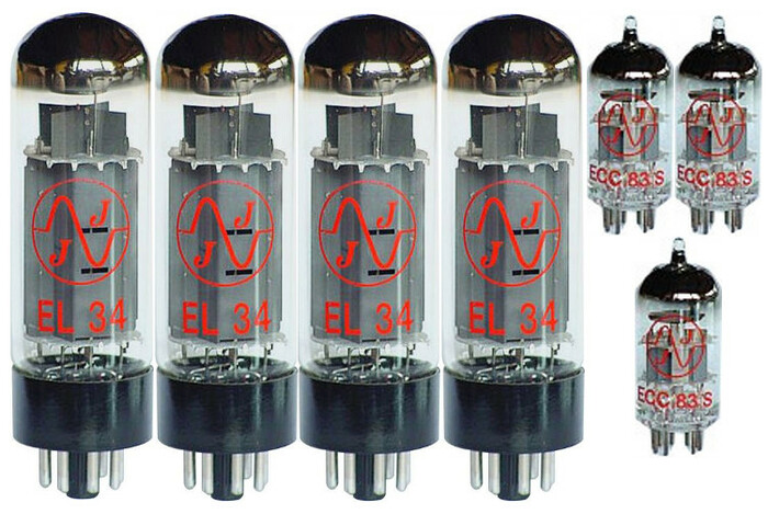 JJ Electronics SET-JCM800 Tube Set For 100W JMP Or JCM800