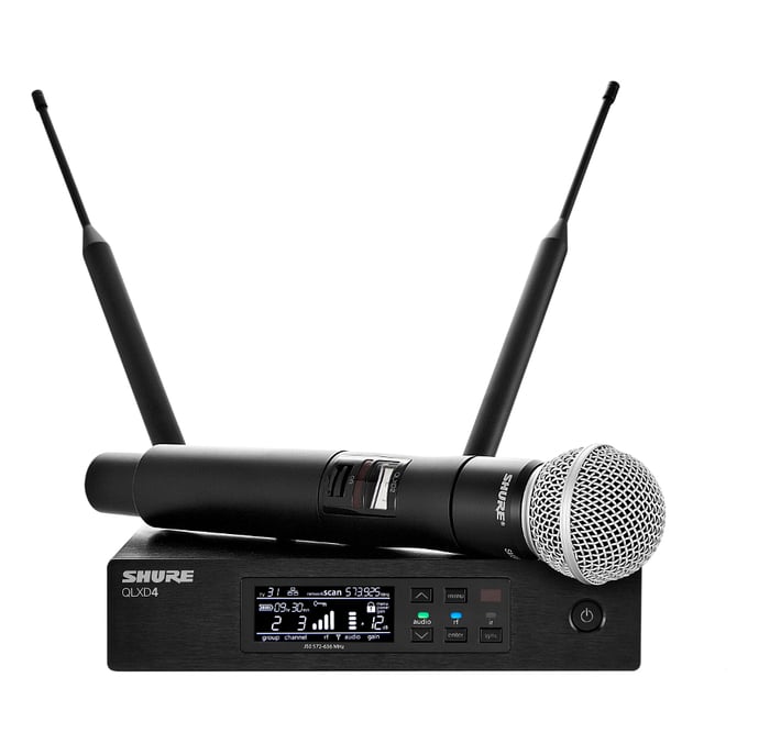 Shure QLXD24/SM58 Wireless Mic System With SM58 Mic