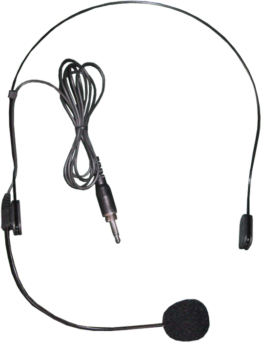 Galaxy Audio HS13-UBK Headworn Mic, Wrap-Around, Cardioid, Black