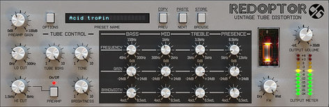 D16 Group Redoptor Vintage Tube Distortion Software Plugin