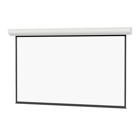 Da-Lite 92634LS 87" X 116" Contour Electrol High Contrast Matte White Projection Screen, LVC