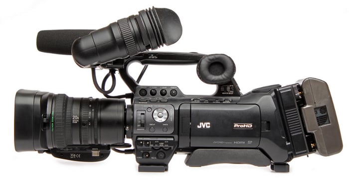 JVC GY-HM890F20 ProHD Shoulder Camcorder With 20x Fujinon Lens