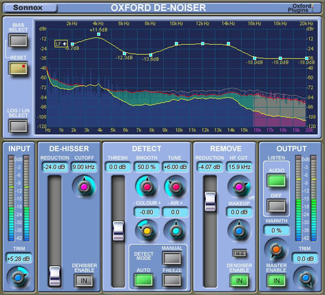 Sonnox OXFORD-DENOISER-NAT Oxford DeNoiser Noise Removal Native Software