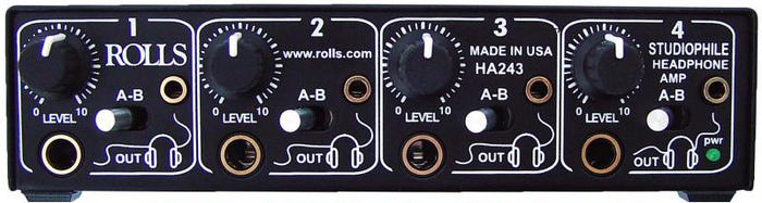 Rolls HA243 4-Channel Studiophile Headphone Amplifier