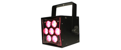 Rosco Braq Cube 4C 100W RGBW LED Wash Light, White