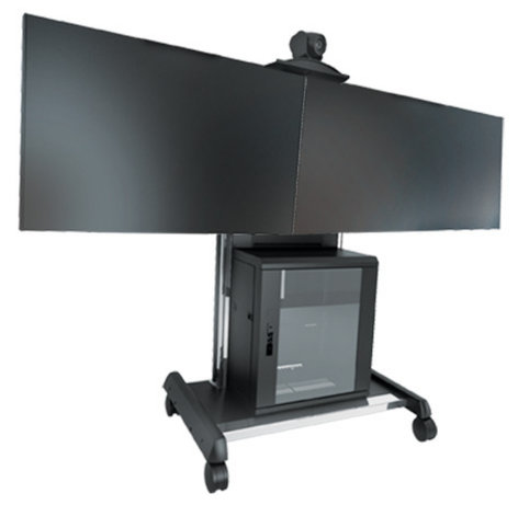 Chief XVAUB Extra-Large Height Adjustable Video Conferencing Cart