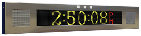 Advanced Network Devices IPSIGNL-RWB-IC Large IP Signboard With Two Speakers And Red, White And Blue Flashers