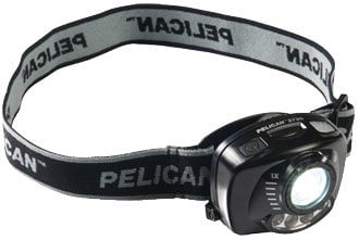 Pelican Cases 2720C Headlamp HeadsUp Flashlight, 12-200 Lm