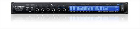 MOTU Monitor 8 24x16x8 Monitor Mixer/Headphone Amp And USB 2.0, AVB Audio Interface