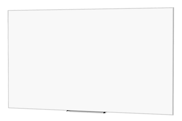 Da-Lite 28271T 46" X 81.75" IDEA Single Panel Projector Screen And Whiteboard, Full Marker Tray