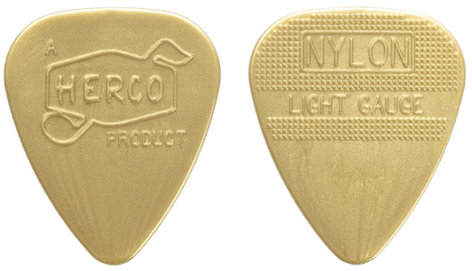 Dunlop HEV210 Herco Vintage '66 Light Guitar Picks, 6-Pack