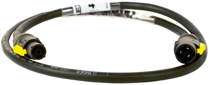 Lex PE700J-25-TRUE1 25' Powercon True1 Jumper Cable