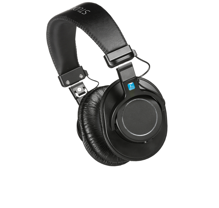 Apex Electronics HP100 Closed Back Collapsible Stereo Headphones With Detachable Cable