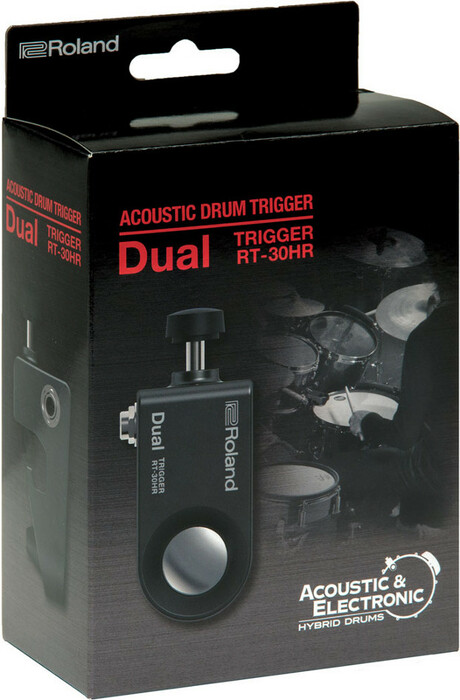 Roland RT-30HR Acoustic Drum Trigger Dual-Zone Drum Head Trigger