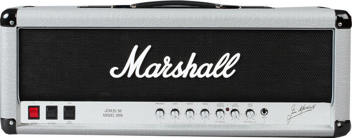 Marshall M-2555X-U 100W 2-Channel Silver Jubilee Reissue Tube Guitar Amplifier Head