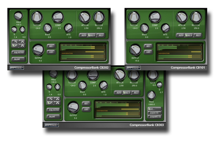 McDSP COMPRESSOR-BANK-NA CompressorBank Native Compressor Plug-In