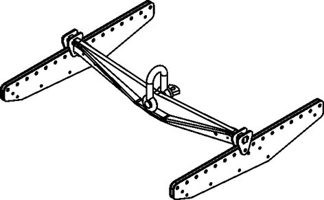 DAS AX-EVENT210 Rigging System For Event-210A Line Array Speaker