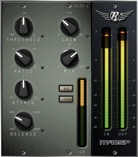 McDSP RETRO-PACK-NATIVE Retro Pack Native Vintage Style Design Plug-in Bundle