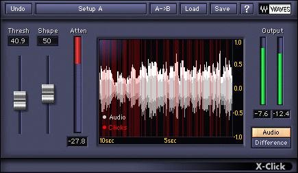 Waves Restoration Audio Processing Plug-in Bundle (Download)