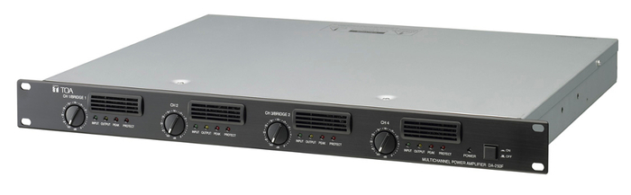 TOA DA-250F CU 4-Channel Digital Power Amplifier, 250W