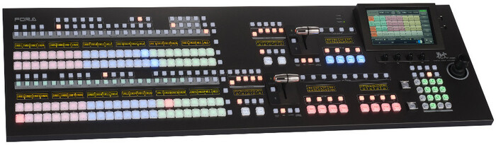 FOR-A Corporation HVS-2000-A Hanabi 3G/HD/SD 2 Full Mix/Effects Video Switcher With Operation Unit Package