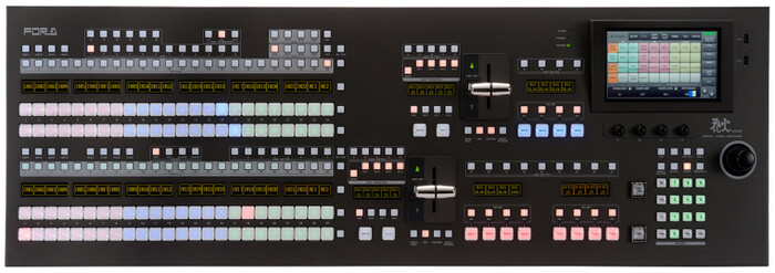 FOR-A Corporation HVS-2000-A Hanabi 3G/HD/SD 2 Full Mix/Effects Video Switcher With Operation Unit Package