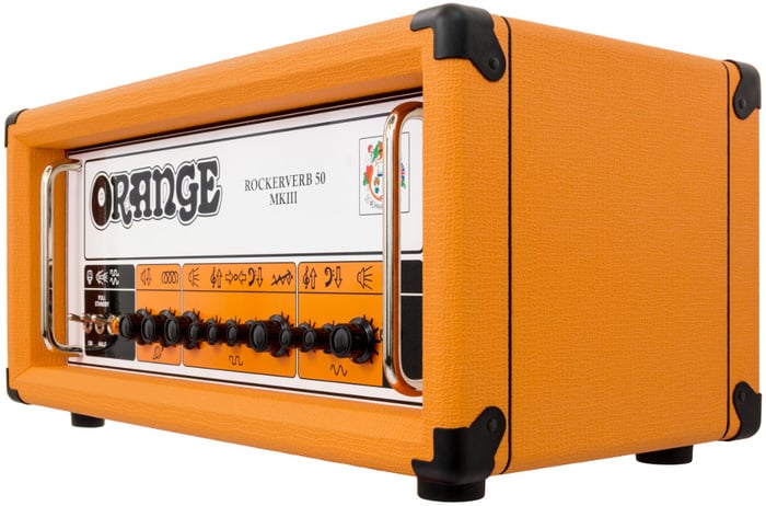 Orange RK50HTC-MKIII Rockerverb 50 MKIII Head 50W 2 Channel Guitar Tube Amplifier Head With 2x EL34 Valves