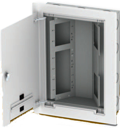 FSR WB-X2-GNG AV Wall Back Box With 2x 1-Gang And 1x 4-Gang Openings