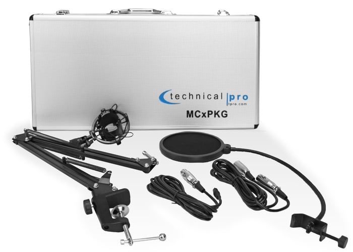 Technical Pro MCXPKG Condenser Microphone Starter Package