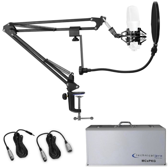 Technical Pro MCXPKG Condenser Microphone Starter Package