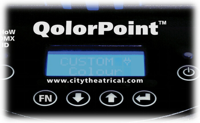 City Theatrical 7000 QolorPoint RGBW LED Uplight